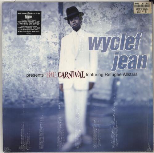 Wyclef Jean The Carnival + Shrinkwrap 2-LP vinyl record set (Double LP Album) UK JWY2LTH711595