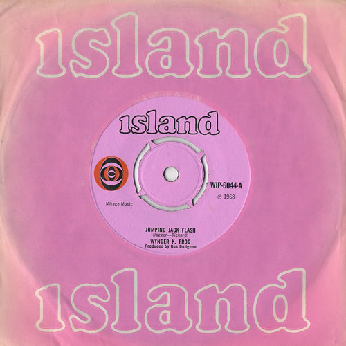 Wynder K Frog Jumping Jack Flash 7" vinyl single (7 inch record / 45) UK WKF07JU441300