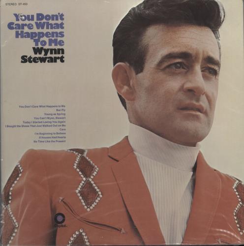 Wynn Stewart You Don't Care What Happens To Me vinyl LP album (LP record) US ZYPLPYO721634