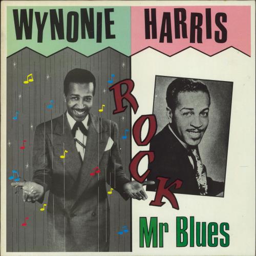 Wynonie Harris Rock Mr. Blues vinyl LP album (LP record) UK WYHLPRO829145