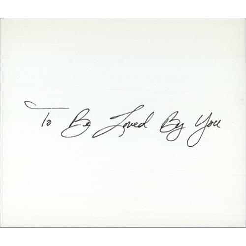 Wynonna Judd To Be Loved By You CD single (CD5 / 5") US WNJC5TO152443