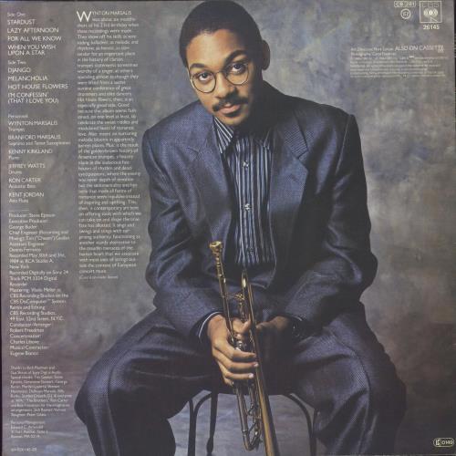 Wynton Marsalis Hot House Flowers vinyl LP album (LP record) Dutch WM2LPHO305925