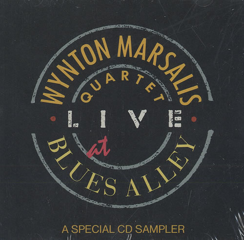 Wynton Marsalis Live At Blues Alley - A Special CD Sampler CD single (CD5 / 5") US WM2C5LI496559