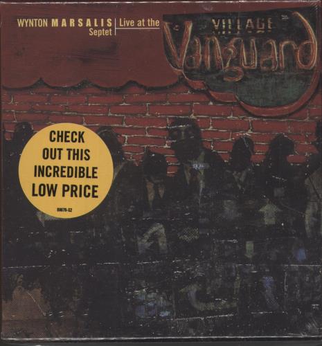 Wynton Marsalis Live At The Village Vanguard + Bonus CD - Sealed CD Album Box Set US WM2DXLI829328