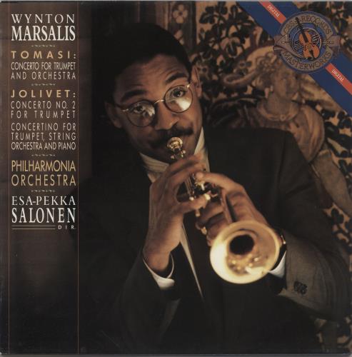 Wynton Marsalis Tomasi: Concerto For Trumpet And Orchestra / Jolivet: Concerto No. 2 & Concertino vinyl LP album (LP record) Dutch WM2LPTO764775