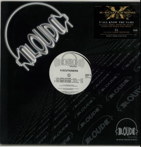 X-Ecutioners Y'all Know The Name 12" vinyl single (12 inch record / Maxi-single) US X-E12YA655863
