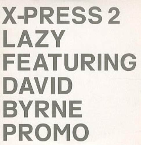 X-Press 2 Lazy CD single (CD5 / 5") UK X-2C5LA210132