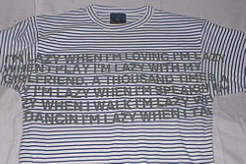 X-Press 2 Lazy t-shirt UK X-2TSLA215968