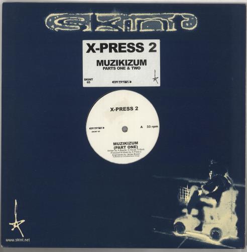 X-Press 2 Muzikizum (Parts 1 & 2) 12" vinyl single (12 inch record / Maxi-single) UK X-212MU734784