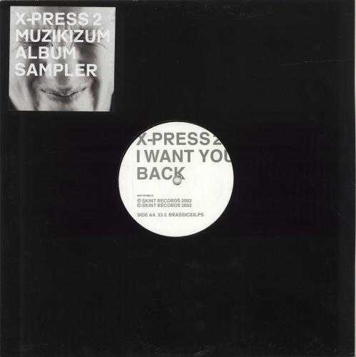 X-Press 2 Muzikizum - Album Sampler 12" vinyl single (12 inch record / Maxi-single) UK X-212MU689537