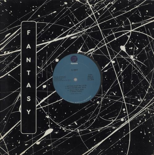 X-Ray (Derrick May) Let's Go 12" vinyl single (12 inch record / Maxi-single) US X-312LE671395