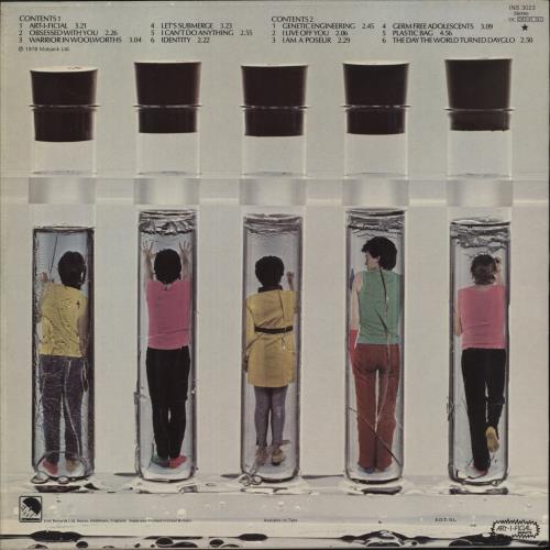 X-Ray Spex Germfree Adolescents - 1st - EX vinyl LP album (LP record) UK X-RLPGE79558