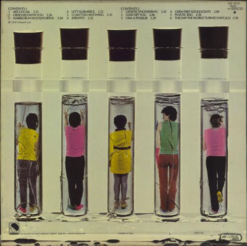 X-Ray Spex Germfree Adolescents - 1st vinyl LP album (LP record) UK X-RLPGE118048