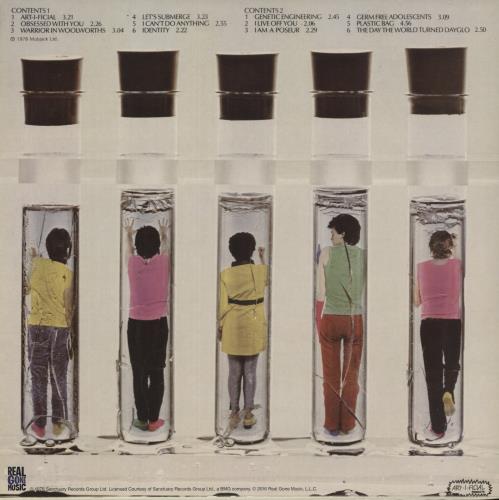 X-Ray Spex Germfree Adolescents - Radioactive Green Vinyl vinyl LP album (LP record) US X-RLPGE871095