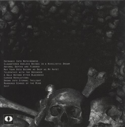 Xasthur Telepathic With The Deceased 2-LP vinyl record set (Double LP Album) US 6D32LTE867958