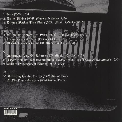 Xasthur To Violate The Oblivious 2-LP vinyl record set (Double LP Album) UK 6D32LTO867975