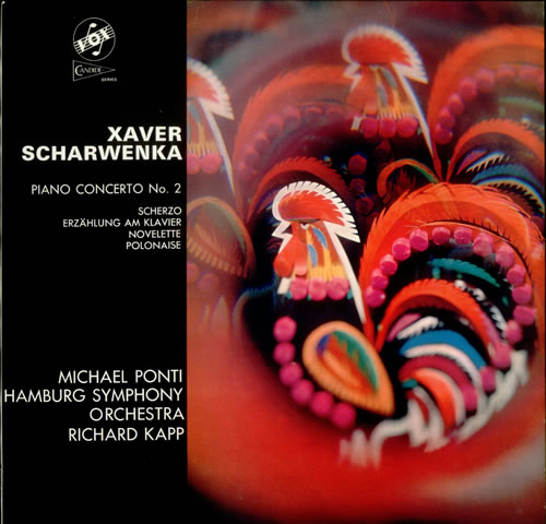 Xaver Scharwenka Piano Concerto No. 2 vinyl LP album (LP record) US XA3LPPI540057