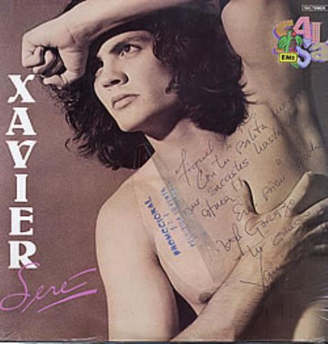Xavier Serbi� Sere - Autographed vinyl LP album (LP record) Mexican XA-LPSE262131