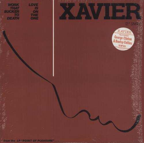 Xavier Work That Sucker To Death / Love Is The One 12" vinyl single (12 inch record / Maxi-single) UK XA412WO862246