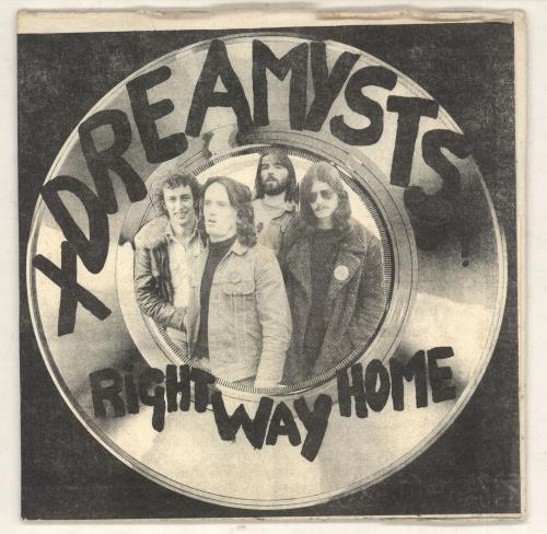 Xdreamysts Right Way Home - EX 7" vinyl single (7 inch record / 45) UK XDR07RI737233