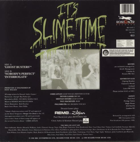 Xentrix Ghost Busters 12" vinyl single (12 inch record / Maxi-single) Dutch XNT12GH391799