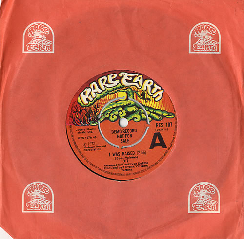 Xit I Was Raised 7" vinyl single (7 inch record / 45) UK XI207IW630254