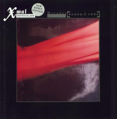 Xmal Deutschland Matador [Blood & Sand] 12" vinyl single (12 inch record / Maxi-single) UK XMD12MA794203