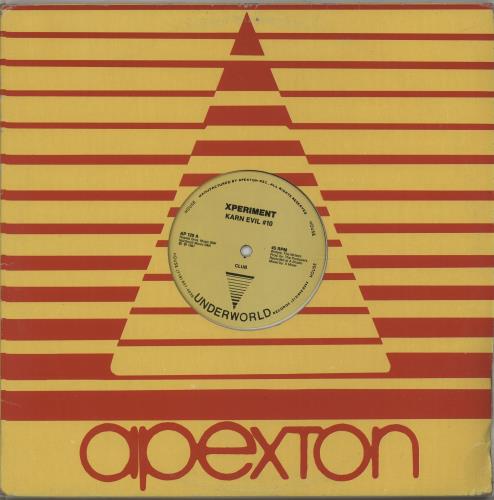 Xperiment Karn Evil #10 12" vinyl single (12 inch record / Maxi-single) US X8812KA671885