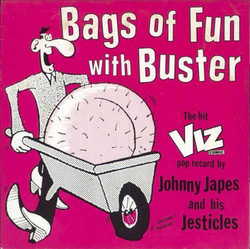 XTC Bags Of Fun With Buster 7" vinyl single (7 inch record / 45) UK XTC07BA781683