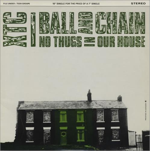 XTC Ball And Chain 10" vinyl single (10 inch record) Canadian XTC10BA12423