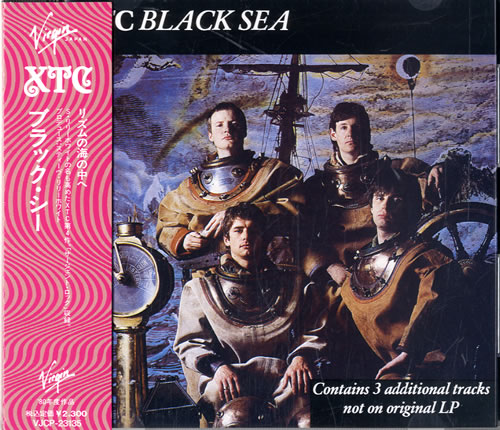 XTC Black Sea CD album (CDLP) Japanese XTCCDBL533130