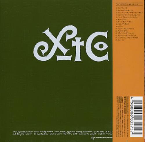 XTC English Settlement CD album (CDLP) Japanese XTCCDEN334268