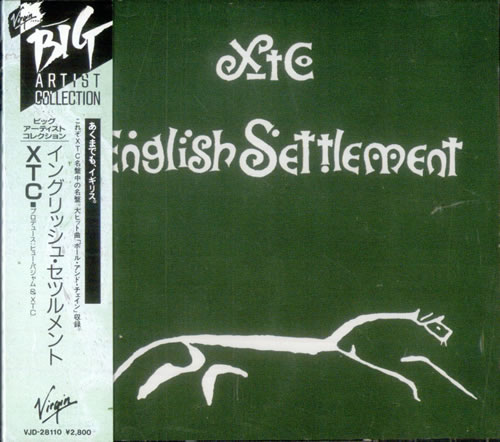 XTC English Settlement CD album (CDLP) Japanese XTCCDEN535621