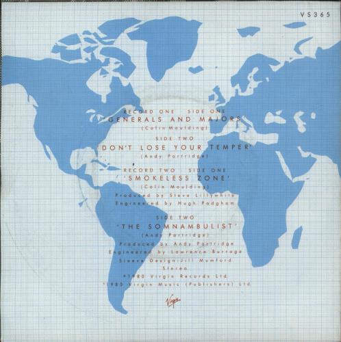 XTC Generals And Majors - Double Pack - Stickered 7" vinyl single (7 inch record / 45) UK XTC07GE28269