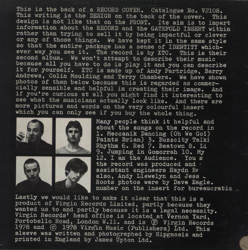 XTC Go 2 - EX vinyl LP album (LP record) UK XTCLPGO755500