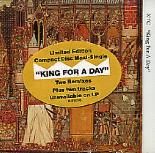 XTC King For A Day - sealed CD single (CD5 / 5") US XTCC5KI279960