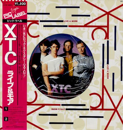 XTC Live & More 12" vinyl single (12 inch record / Maxi-single) Japanese XTC12LI22432