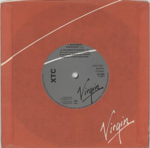 XTC Making Plans For Nigel - Gray 7" vinyl single (7 inch record / 45) UK XTC07MA869587