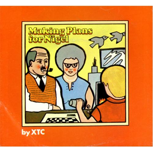XTC Making Plans For Nigel 7" vinyl single (7 inch record / 45) US XTC07MA424531