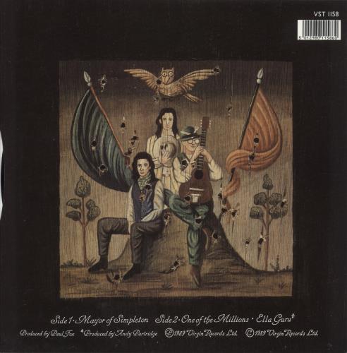 XTC Mayor Of Simpleton 12" vinyl single (12 inch record / Maxi-single) UK XTC12MA51291