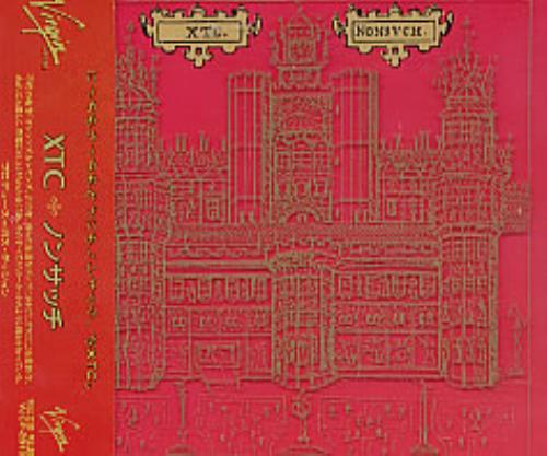 XTC Nonsuch + Obi CD album (CDLP) Japanese XTCCDNO228232
