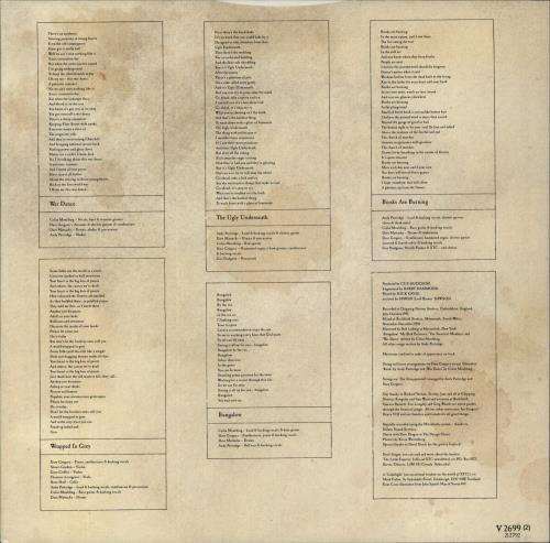 XTC Nonsuch 2-LP vinyl record set (Double LP Album) UK XTC2LNO47940