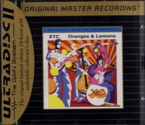 XTC Oranges & Lemons CD album (CDLP) US XTCCDOR155479