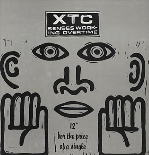 XTC Senses Working Overtime 12" vinyl single (12 inch record / Maxi-single) Canadian XTC12SE100827