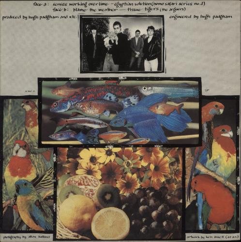 XTC Senses Working Overtime 12" vinyl single (12 inch record / Maxi-single) UK XTC12SE661278