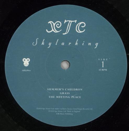 XTC Skylarking - 200gram Heavyweight Vinyl 2-LP vinyl record set (Double LP Album) UK XTC2LSK866943