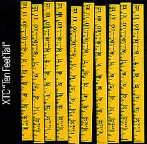 XTC Ten Feet Tall 7" vinyl single (7 inch record / 45) US XTC07TE48254