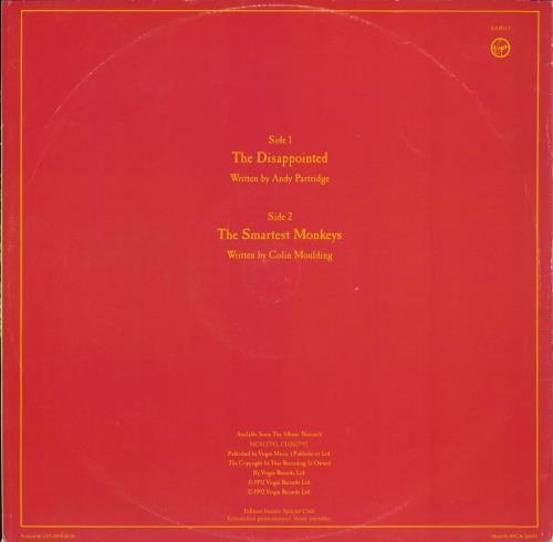 XTC The Disappointed 12" vinyl single (12 inch record / Maxi-single) French XTC12TH100217