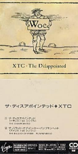 XTC The Disappointed 3" CD single (CD3) Japanese XTCC3TH134023