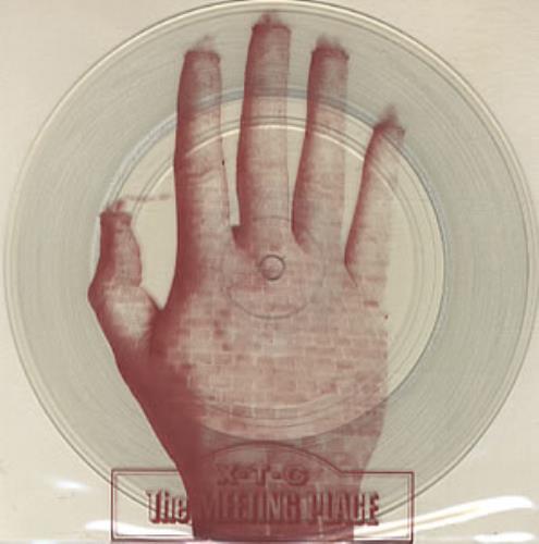 XTC The Meeting Place - Clear Vinyl 7" vinyl single (7 inch record / 45) UK XTC07TH57523